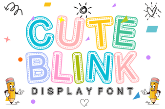 Cute Blink Font: Creative Design for Playful Projects