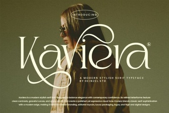 Kaviera Font: Elegant Typeface for Modern Design